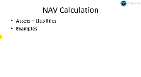 NAV Calculation